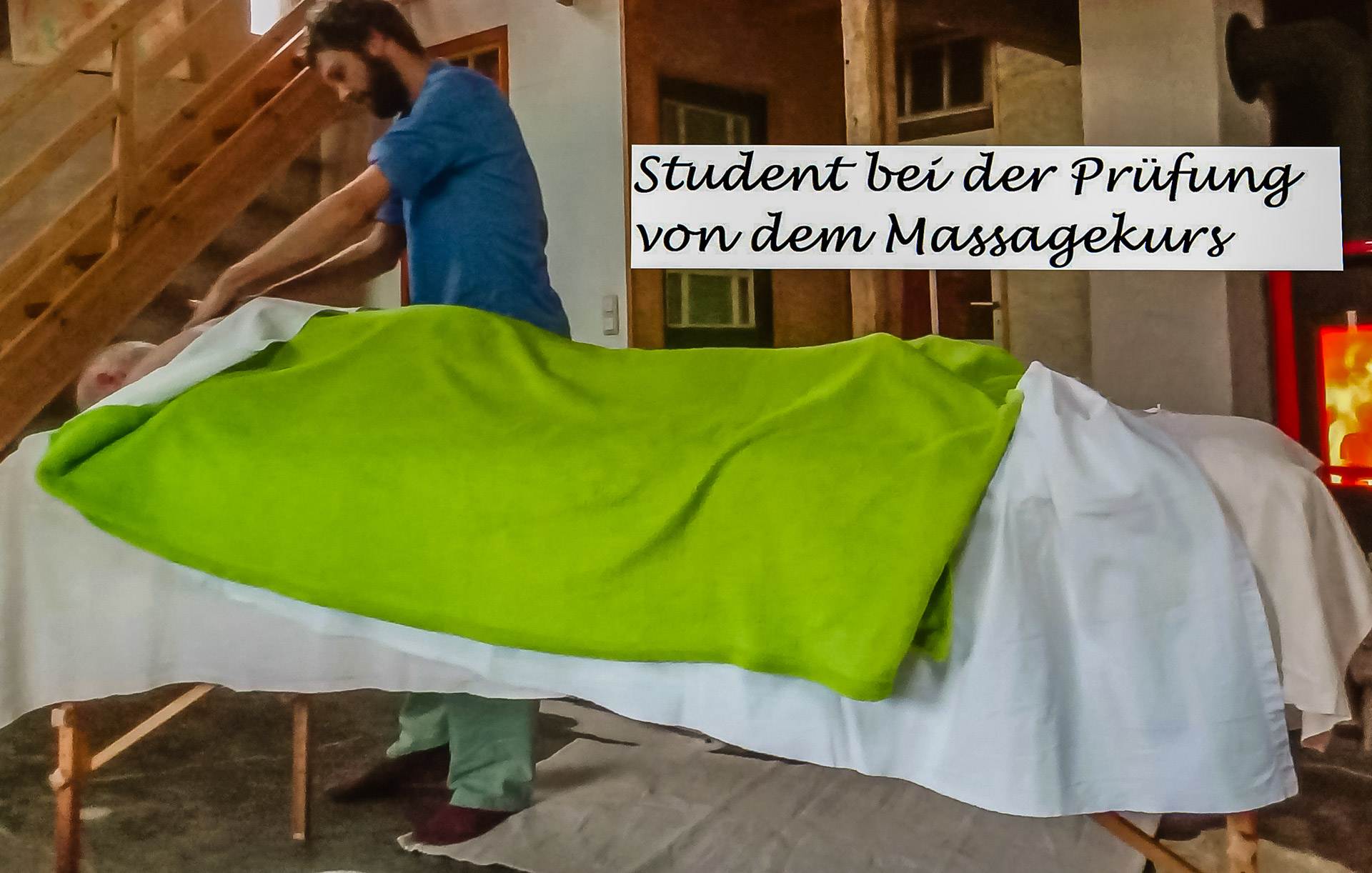 Healing Evolving Foto Massagekurs Pruefung