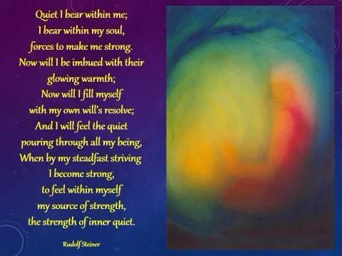 quiet i bear within me